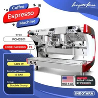 Ferratti Ferro FCM3201 - Espresso Machine Coffee Maker/Mesin Kopi Merah
