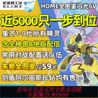 {台灣公司貨 可打統編}寶可夢劍盾交換精靈定制朱紫home全圖鑒神獸配信阿爾宙斯閃光修改