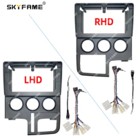 SKYFAME Car Frame Fascia Adapter Android Radio Dash Fitting Panel Kit For Toyota Hiace