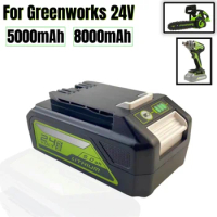 FOR Greenworks new Greenworks 24V 5.0Ah/8.0Ah Lithium-ion Battery (Greenworks Battery)
