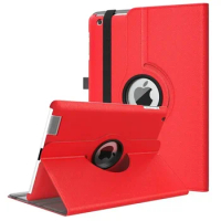 Case For ipad case 4 2012 Release Cover 360 Degree Rotation PU Leather for iPad 4 Model A1458 A1459 A1460 Stand Holder 9.7 Funda
