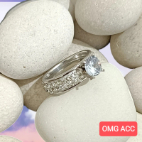 CINCIN TITANIUM WANITA/PRIA TERLARIS TERMURAH SILVER/EMAS/HITAM Elegan Stainless