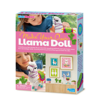 《4M 美勞》DIY 羊駝娃娃 Llama Doll  東喬精品百貨