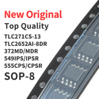 10 Pieces TLC549IPSR TLC372MDR TLC2652AI-8DR TLC271CS-13 TLC555CPSR SOP-8 Chip IC New Original