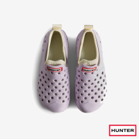 HUNTER - 童鞋-小童洞洞水鞋-薰衣草紫/白色
