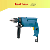 【DongCheng 】Economic 500W Electric Impact Drill DZJ02-13 13mm Grip Metal Steel Tools Torque