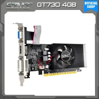 SZMZ GT730 4GB DDR3 Graphics Card with HDMI-compatible VGA DVI Port video card GT 730 4GB
