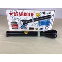 TORCH LIGHT JAPAN STARGOLD SG-1600 / SG-F3 RECHARGEABLE WATER PROOF FLASH LIGHT 3W CREE LED.. Lighti