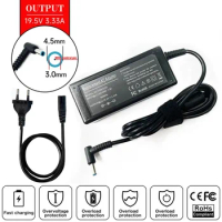 19.5V 3.33A 65W Laptop Ac Adapter Charger For HP Split Spectre 13 13-3 13-4 13-h 13-g 13-m 13t-m 15-