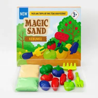 Mainan Pasir - Mainan Edukasi Pasir Sand - Mainan Magic Sand Pasir Kebunku