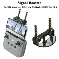 Signal Booster for DJI Mavic Air 2/DJI Air 2S/Mavic 3/MINI 2/AIR 3 Remote Control Antenna Range Extender Accessories