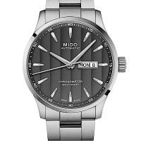 MIDO 美度 MULTIFORT先鋒80系列 天文台腕錶-灰42mm