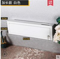 簡單日子插座遮擋路由器收納盒簡約插線板電線盒帶鎖防觸電開門