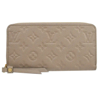 【Louis Vuitton 路易威登】LV M69034 經典壓花小牛皮拉鍊發財零錢長夾(現貨)