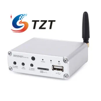 TZT BRZHIFI DVP10A Multifunctional DAC Bluetooth HiFi 5.0 Lossless Audio Player ES9018 Decoder AD823 OP AMP