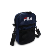 Fila 斜背包 Pocket Shoulder Bag 斐樂 外出 輕便 手機包 穿搭 藍 黑 BMV7009NV