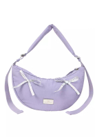 Doughnut Doughnut Eclair Ribbon Softies Series Lilac Crossbody Bag