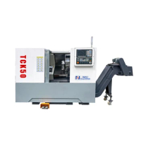 Hot Sale High Precision Torno TCK50 Live Tooling Vertical Automatic Lathe Cnc Slant Bed Lathe Turning and Milling Machine