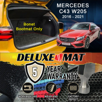 MERCEDES C-CLASS C43 COUPE W205 2016 2017 2018 2019 2020 2021 Deluxe Boot Mat Car Boot Carpet Karpet