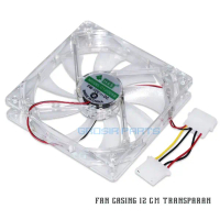 Fan Casing 12 Cm Transparan / Fan CPU / Cooler Fan Power Supply