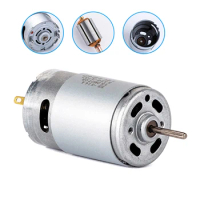 DC Motor 220V 12000RPM High Speed Mini Motor Large Torque Brush Motor for DIY Toys Small Appliances Air Pump 7512