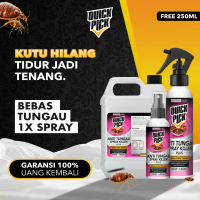 OBAT KUTU BUSUK KASUR AMPUH QUICKPICK (FREE 250ML) Spray Pembasmi Kutu Busuk Loncat, tumbila Tumila 