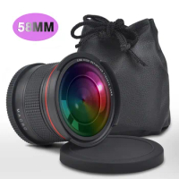 58MM 0.35x Fisheye Canon Wide Angle Lens(w/Macro Portion)for DSLR EOS Rebel 70D 80D 90D T8i T7i T6s T4i SL1 SL3- Wide Angle Lens