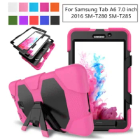 For Samsung Galaxy Tab A A6 7.0 Inch 2016 SM-T285 SM-T280 Shockproof Tablet Case With Stand Multiple Protective Assembly Cover