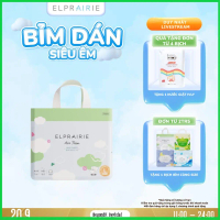 bỉm [LIVE KOL] Tã/Bỉm Dán ELPRAIRIE Air Thin Nội Địa Hàn Mỏng Nhẹ ,Thấm Hút ,Mềm Mại Chống Hăm S34/M