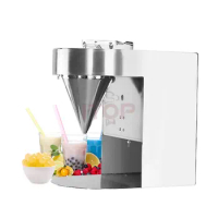 Automatic Popping Boba Making Machine Adjustable Production Speed and Boba Diameter 304 Food Grade Stainless Steel Hopper