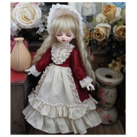 BJD clothes doll accessories doll 1/6 1/4 BJD doll dress + hat for 1/3 1/4 1/6 BJD Blyth doll dress doll clothes