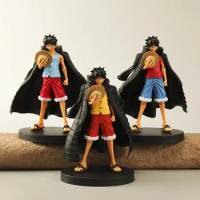 Anime One Piece Figure Monkey·D·Luffy Ace Sabo Three Brothers PVC Action Model Collectible Toys Gifts for Children