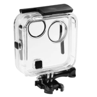 45M Underwater Waterproof Diving Protective Mount Case Cover Shell with Anti Fog Inserts for GoPro Fusion Camera