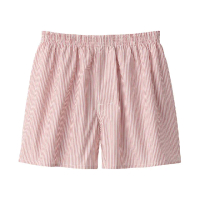 【MUJI 無印良品】男有機棉平織布前開平口褲(共5色)