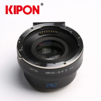 KIPON M645-S/E E 0.7x | Baveyes Electronic Focal Reducer for Mamiya Brand M645 Lens on Sony E Camera