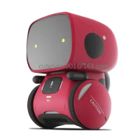 Emo Small Night Light Multilingual Intelligent Dialogue Robot Emo Robot AI Intelligent Voice Chat Electronic Pet