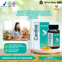 Cardina Health Squalene Mengandung Omega -3, 6, 9, DHA, EPA Vitamin A, D, E, dan K - Solusi Untuk Me