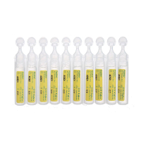 Nước muối sinh lý Fysoline Septinasal Gifrer hỗ trợ vệ sinh mũi cho bé (20 ống x 5ml) - màu vàng