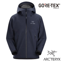 【ARCTERYX 始祖鳥】男 Beta LT Gore-Tex 防風防水透氣連帽外套.夾克_X000007126 黑寶石