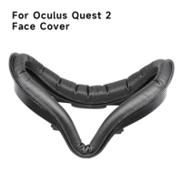 For Oculus Quest 2 Face Cover PU Cushion Facial Interface Face Cover Case Bracket Kit Eye Pad For Oculus Quest 2 Accessories