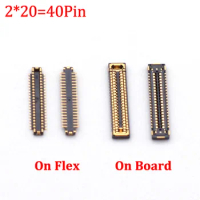 5Pcs 40pin LCD Display Screen Plug FPC Connector On Board For Huawei P40 P40Pro+ P40 Pro Enjoy 20 Plus Maimang 9 Port On Flex
