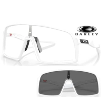 【Oakley】奧克利 SUTRO 亞洲版 全日配戴 隨光變色 運動騎行太陽眼鏡 OO9406A 34 白框變色 公司貨
