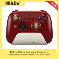 8BitDo Ultimate Wireless Controller - F40 Limited Edition with Charging Dock for Nintendo Switch and PC, Windows 10, 11, Steam
