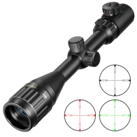 4-16X40 Optics Hunting Riflescope Red&amp;Green Dot Illuminated Sight Sniper Gear Sight Scope RIFLE Front &amp; Rear Hunting Rifle Scope