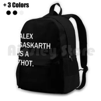 " Alex Gaskarth Is A Thot. " Outdoor Hiking Backpack Riding Climbing Sports Bag All Time Low Band Alex Gaskarth Music