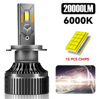 Đèn pha LED ô tô, 1 CÁI, Tương thích với H1, H8, H11, HB3, HB4, 9005, 9006, H4, H7, Đèn LED tự động 