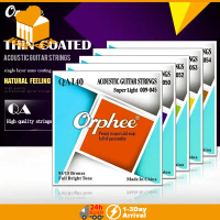 Orphee Acoustic Guitar Strings Carbon Steel Hexagonal Alloy Beginner Professional Folk Guitar String