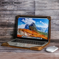 適用macbook pro保護套air13.6寸真皮蘋果筆記本電腦保護套批發【宜家良品百貨】