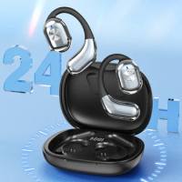 New Electroplating Ear-hook Bluetooth Earphones OWS ENC True Wireless Noise-cancelling Earbuds Sports Gaming Headsets for Xiaomi