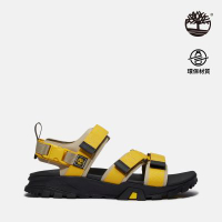Timberland官方旗艦 男款黃色Garrison Trail後帶式涼鞋|A6DXTETU